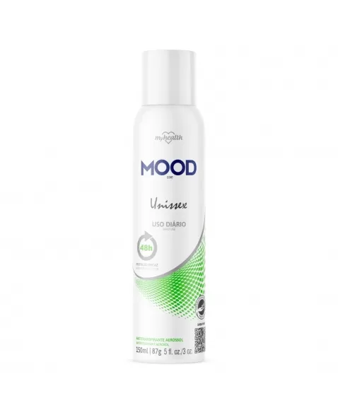 DESODORANTE ANTITRANSPIRANTE MOOD CARE AEROSSOL UNISSEX USO DIÁRIO 150ML / 90GR