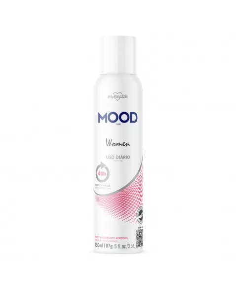 DESODORANTE ANTITRANSPIRANTE MOOD CARE AEROSSOL WOMEN USO DIÁRIO 150ML / 90GR