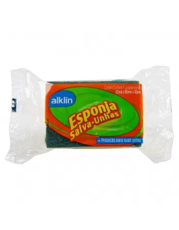 ESPONJA MULTIUSO ALKLIN SALVA UNHAS C/ 1UNIDADE