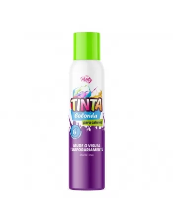 TINTA COLORIDA PARA CABELOS MY PARTY AEROSSOL VERDE 150ML / 85GR