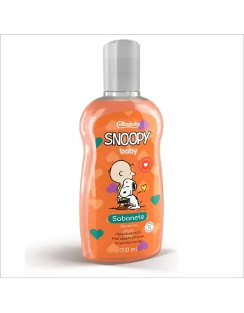 SABONETE LIQUIDO COTTONBABY SNOOPY BABY GLICERINADO 200ML