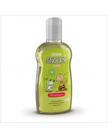SHAMPOO COTTONBABY SNOOPY BABY GOTAS DE CAMOMILA 200ML