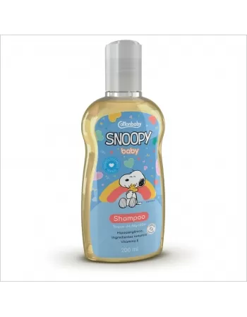SHAMPOO COTTONBABY SNOOPY BABY TOQUE DE ALGODÃO 200ML