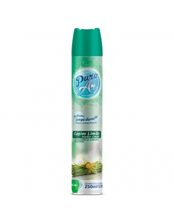 ODORIZADOR DE AMBIENTE BASTON PURO AR CAPIM LIMÃO 250ML/130G