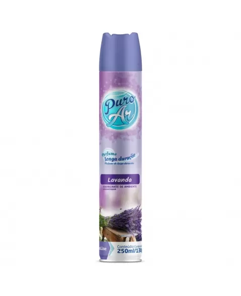 ODORIZADOR DE AMBIENTE BASTON PURO AR LAVANDA 250ML/130G