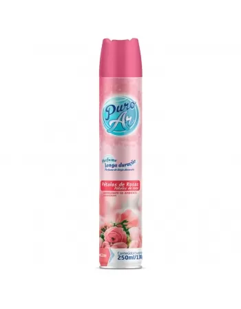 ODORIZADOR DE AMBIENTE BASTON PURO AR PÉTALAS DE ROSAS 250ML/130G
