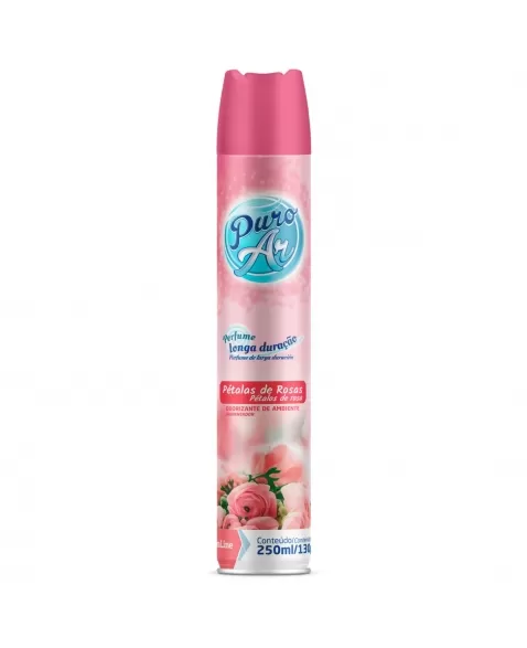 ODORIZADOR DE AMBIENTE BASTON PURO AR PÉTALAS DE ROSAS 250ML/130G
