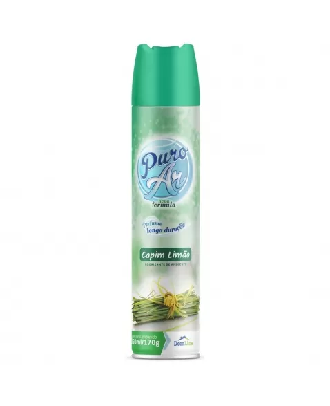 ODORIZADOR DE AMBIENTE BASTON PURO AR CAPIM LIMÃO 350ML/170G
