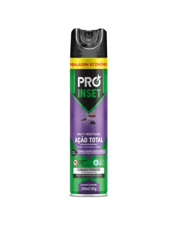 INSETICIDA PRO INSET BASTON MULTI-INSETICIDA AÇÃO TOTAL 350ML/850G
