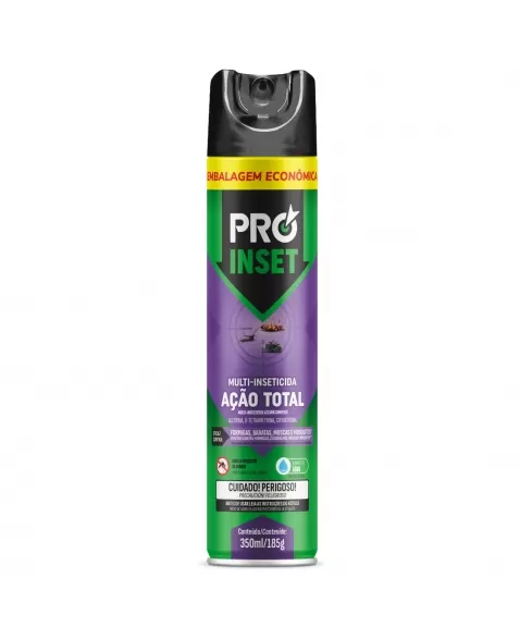 INSETICIDA PRO INSET BASTON MULTI-INSETICIDA AÇÃO TOTAL 350ML/850G
