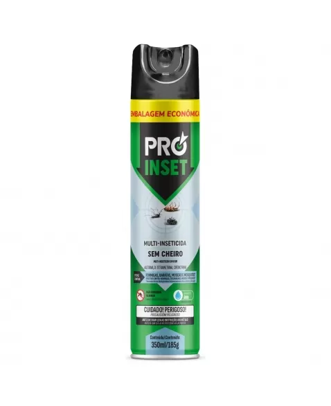 INSETICIDA PRO INSET BASTON MULTI-INSETICIDA NÃO DEIXA CHEIRO 350ML/1850G