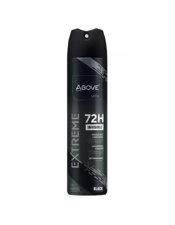 ANTITRANSPIRANTE AEROSSOL ABOVE MEN EXTREME BLACK 72H 150ML / 90G