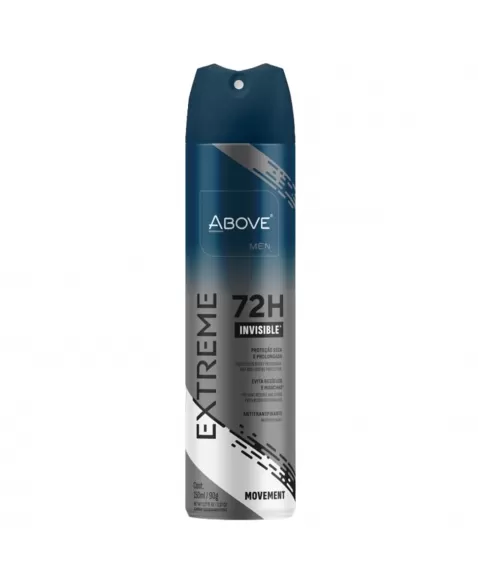 ANTITRANSPIRANTE AEROSSOL ABOVE MEN EXTREME MOVEMENT 72H 150ML / 90G