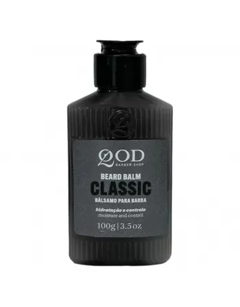 QOD BARBER SHOP BEARD BALM CLASSIC 100G HIDRATAÇÃO E CONTROLE