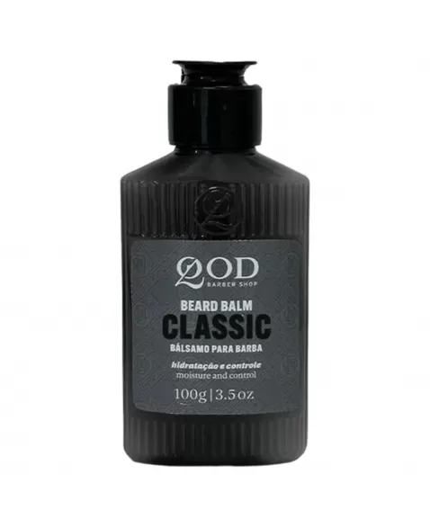 QOD BARBER SHOP BEARD BALM CLASSIC 100G HIDRATAÇÃO E CONTROLE