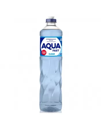 DETERGENTE LAVA LOUÇA AQUAFAST NATURAL 500ML