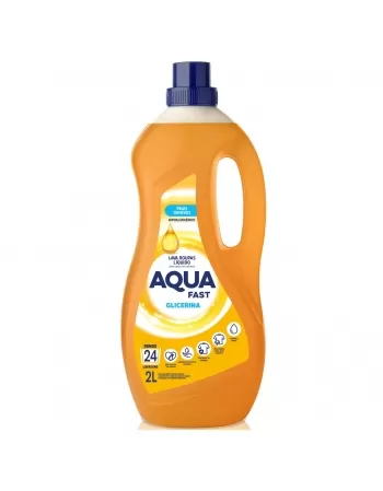 LAVA ROUPAS LIQUIDO AQUAFAST GLICERINA 2 LITROS