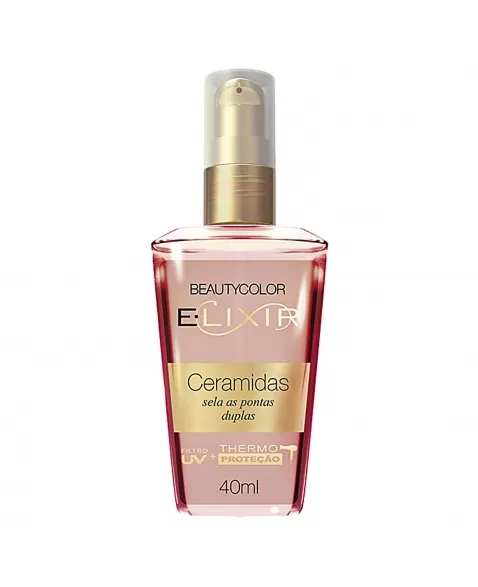 ELIXIR BEAUTY COLOR CERAMIDAS SELA AS PONTAS DUPLAS 40 ML