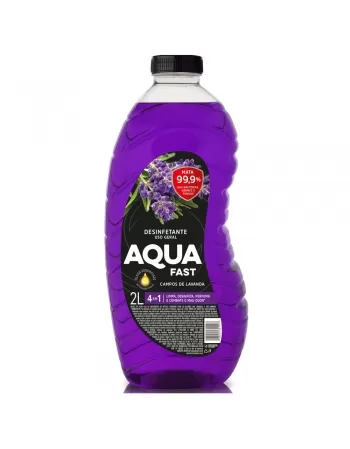 DESINFETANTE AQUAFAST CAMPOS DE LAVANDA 2 LITROS