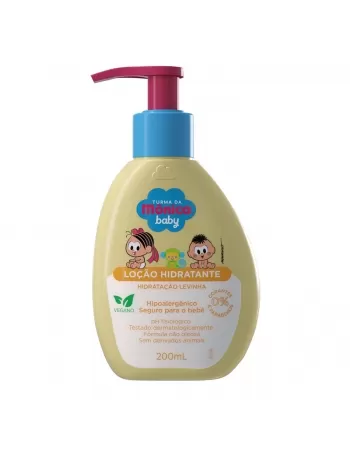 LOÇÃO HIDRATANTE TURMA DA MÔNICA HIDRATAÇÃO LEVINHA 200ML