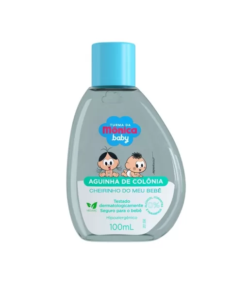 AGUINHA DE COLÔNIA TURMA DA MÔNICA CHEIRINHO DO MEU BEBÊ 100ML