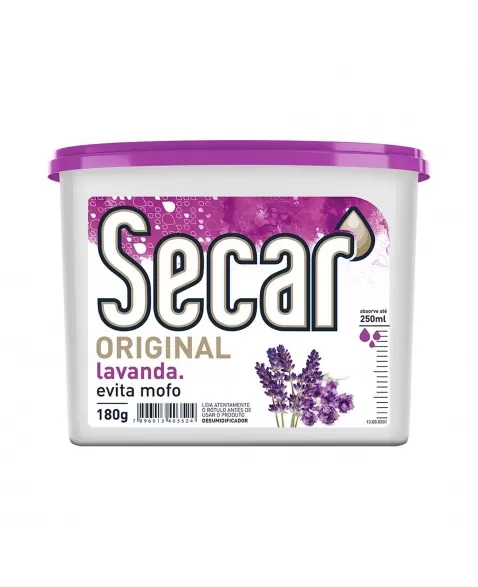 DESUMIDIFICADOR SECAR ORIGINAL LAVANDA 180G