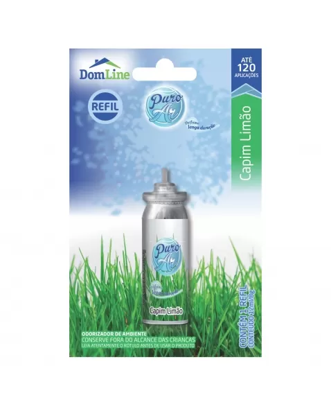 ODORIZADOR DE AMBIENTE BASTON PURO AR CAPIM LIMÃO REFIL 12ML/8GR