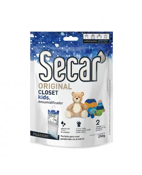 DESUMIDIFICADOR SECAR ORIGINAL CLOSET KIDS 250G