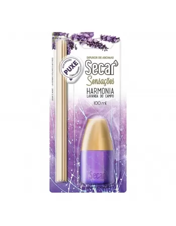DIFUSOR DE AROMAS SECAR SENSAÇÕES HARMONIA LAVANDA DO CAMPO 100ML