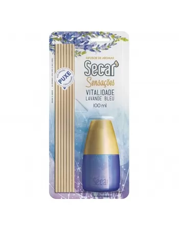 DIFUSOR DE AROMAS SECAR SENSAÇÕES VITALIDADE LAVANDA BLUE 100ML