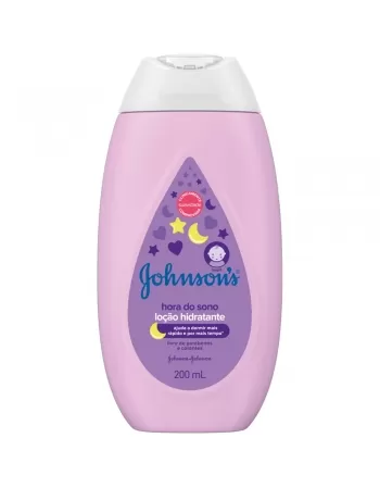 LOÇÃO J&J BABY HIDRATANTE HORA DO SONO 200ML