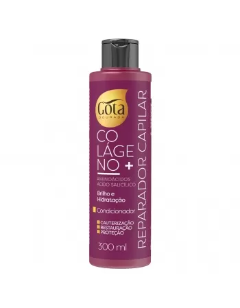 CONDICIONADOR GOTA DOURADA COLÁGENO+ REPARADOR CAPILAR 300ML