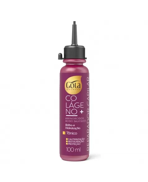 TÔNICO CAPILAR GOTA DOURADA COLÁGENO+ REPARADOR CAPILAR 100ML
