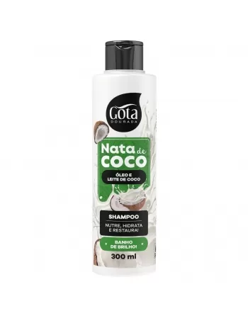 SHAMPOO GOTA DOURADA NATA DE COCO 300ML