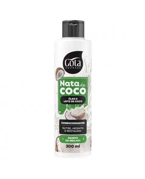 CONDICIONADOR GOTA DOURADA NATA DE COCO 300ML