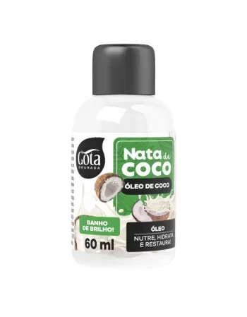 ÓLEO DE COCO GOTA DOURADA NATA DE COCO 60ML