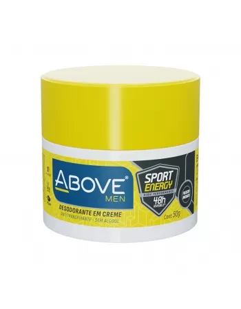 ANTITRANSPIRANTE CREME ABOVE MEN SPORT ENERGY 50G