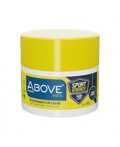 ANTITRANSPIRANTE CREME ABOVE MEN SPORT ENERGY 50G