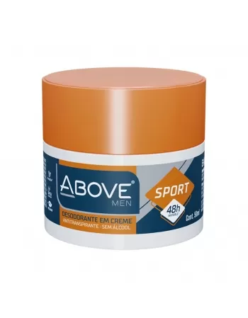 ANTITRANSPIRANTE CREME ABOVE MEN CLÁSSICO SPORT 50G