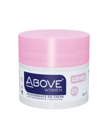 ANTITRANSPIRANTE CREME ABOVE WOMEN CLÁSSICO CANDY 50G