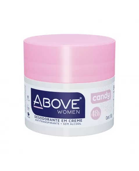 ANTITRANSPIRANTE CREME ABOVE WOMEN CLÁSSICO CANDY 50G