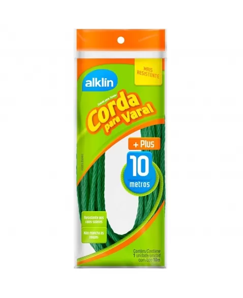CORDA PARA VARAL MULTIUSO ALKLIN Nº5 10 METROS