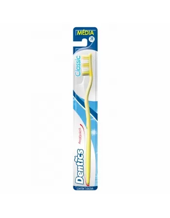 ESCOVA DENTAL DENTICS CLASSIC ANATÔMICA MÉDIA C/1 UNIDADE