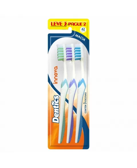 ESCOVA DENTAL DENTICS INNOVA MACIA LEVE 3 PAGUE 2