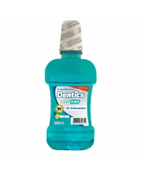 ENXAGUATÓRIO BUCAL DENTICS COOL MINT 500ML
