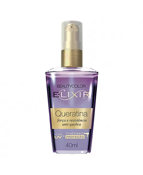 ELIXIR BEAUTY COLOR QUERATINA FORÇA E RESISTÊNCIA ANTI-QUEBRA 40 ML