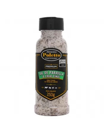 SAL DE PARRILLA & ERVAS FINAS POLETTO 250G