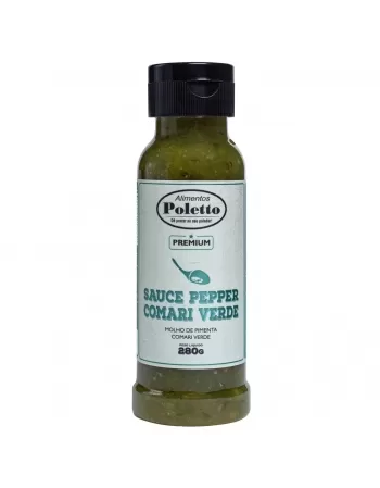 SAUCE PEPPER COMARI VERDE POLETTO 280G