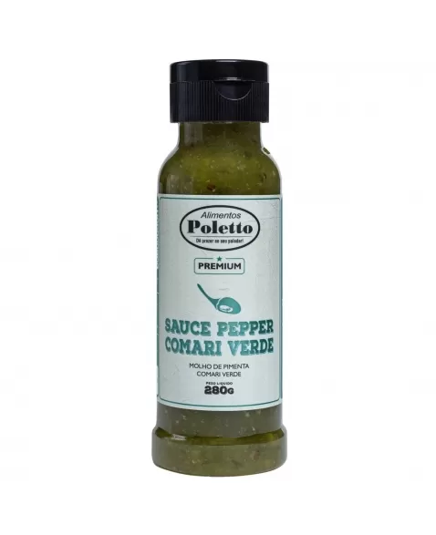 SAUCE PEPPER COMARI VERDE POLETTO 280G