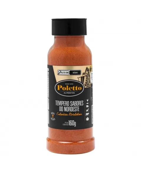 TEMPERO SABORES DO NORDESTE POLETTO 160G